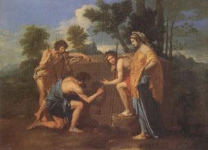 Nicolas Poussin The Shepherds of Arcadia (mk05) oil painting image